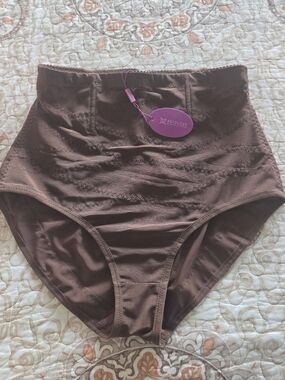 Avidlove High-Waist Shaping Briefs in Chocolate Brown Size XL NWT